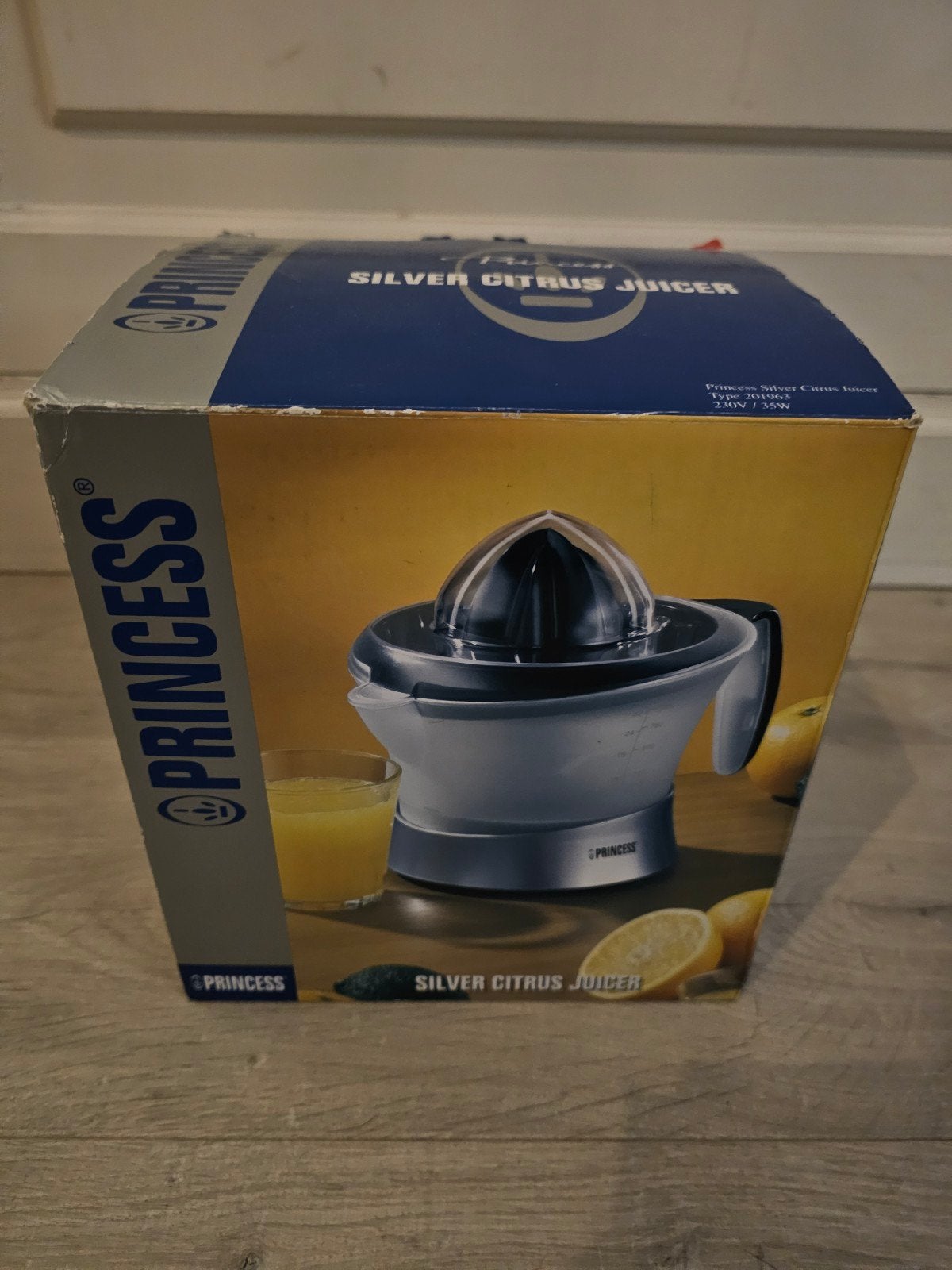 Citruspers Sinasappelpers Juicer, Ophalen of Verzenden, Zo goed als nieuw, Elektrisch, Citruspers