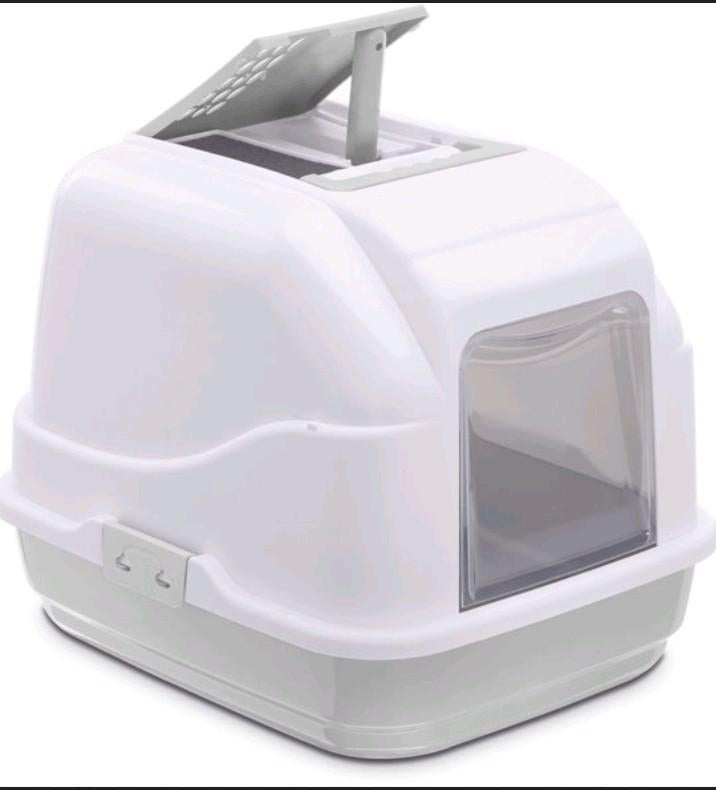 Imac - Easy Cat - Kattenbak - Taupe, Ophalen, Zo goed als nieuw