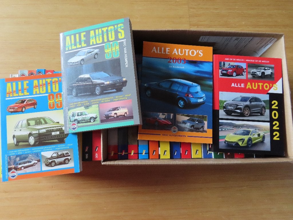 Complete collectie Alle Auto's jaarboeken 1983-2011 29 stuks, Boeken, Algemeen, Diverse auteurs, Ophalen of Verzenden, Zo goed als nieuw