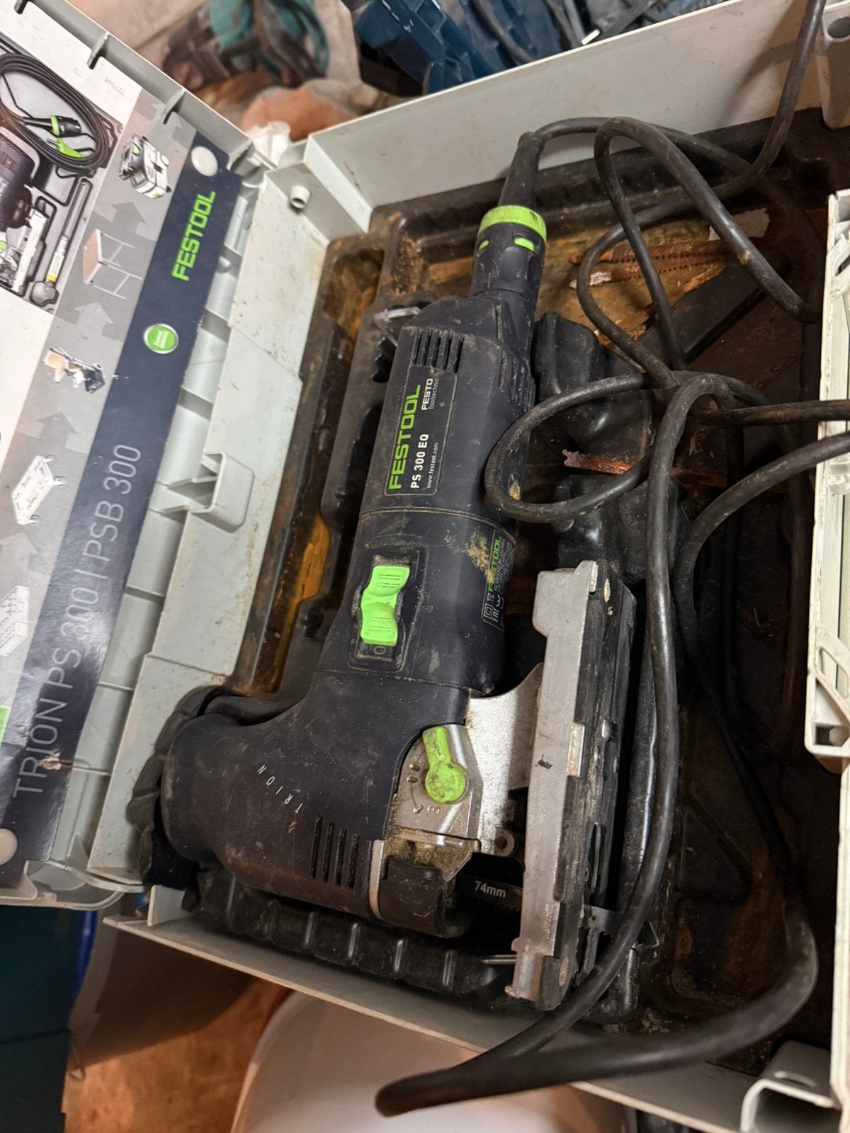 Festool ps300, Decoupeerzaag, Ophalen of Verzenden, Zo goed als nieuw, 30 tot 70 mm