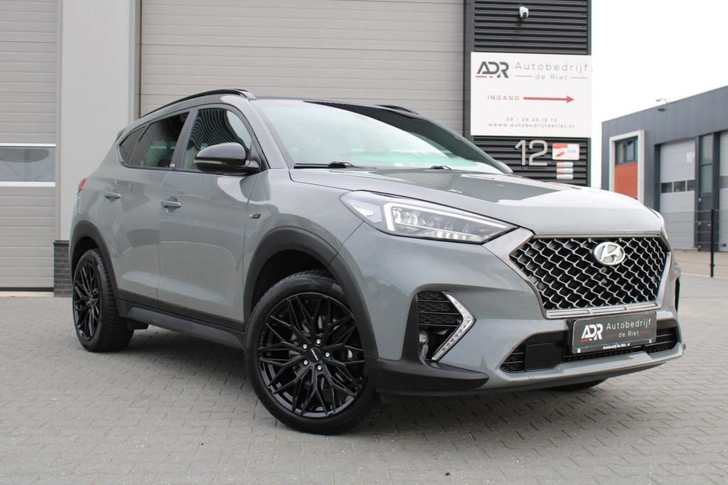 Hyundai Tucson 1.6 T-GDI 4WD N-Line / 19'' / alcantara / Led, Automaat, Gebruikt, 4 cilinders, Origineel Nederlands