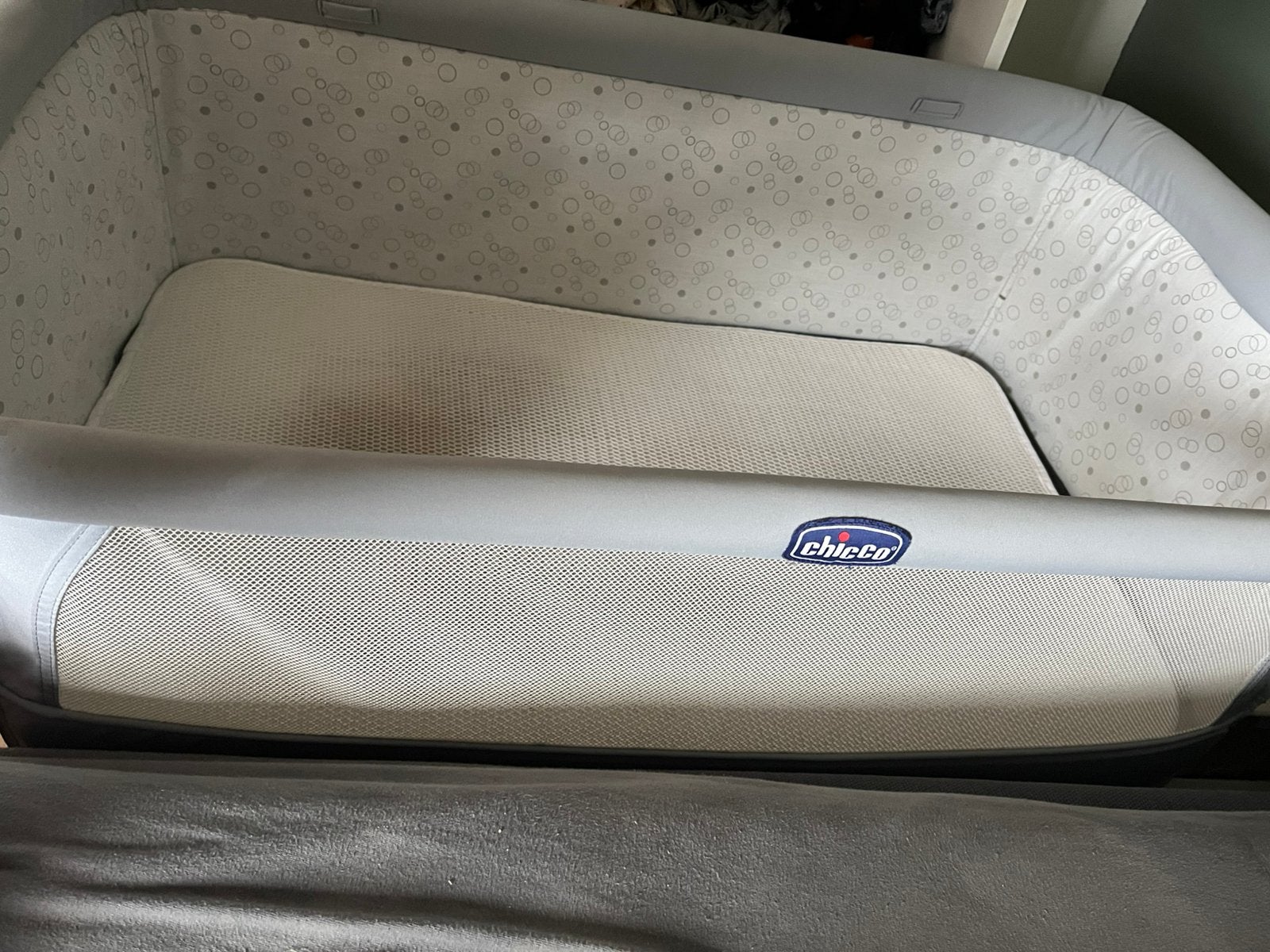 Chicco next to me cosleeper met aerosleep, Ophalen, Zo goed als nieuw, Wieg
