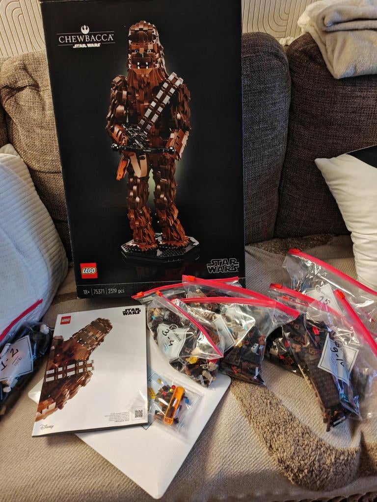 Lego Star Wars 75371 Chewbacca, Kinderen en Baby's, Speelgoed | Duplo en Lego, Ophalen, Star Wars, Lego, Zo goed als nieuw
