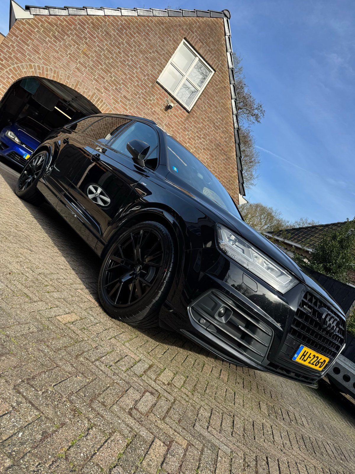 Audi Q7/SQ7/Q8/SQ8 22 inch velgen met Goodyear banden, Ophalen, Gebruikt, 285 mm, Banden en Velgen