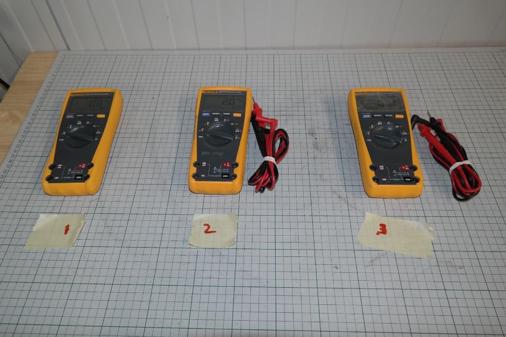 Fluke 21III , 175 en 177 True-RMS digitale multimeter, Info@fluke.nl, Gebruikt, Fluke, Multimeter