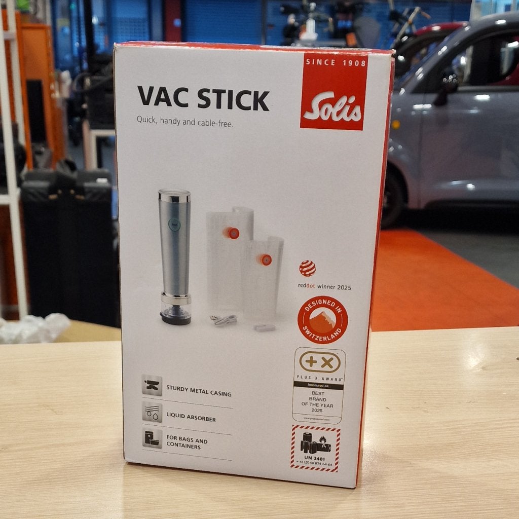 Solis Vac Stick 92205 vacuum sealer nieuw in doos, 2K Games, Gebruikt, https://support.2k.com/hc/nl, 10 Hamilton Landing, Novato, CA 94949, Verenigde Staten