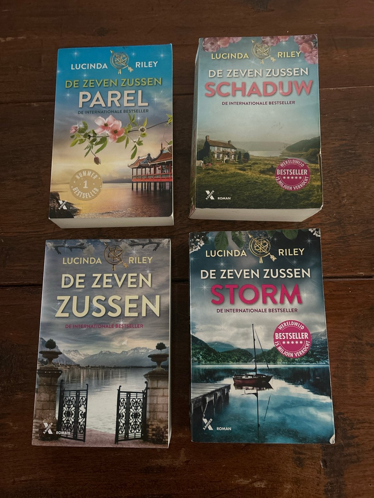 De Zeven Zussen serie - Parel, Schaduw, Storm, Zeven Zussen, Boeken, Ophalen of Verzenden, Gelezen