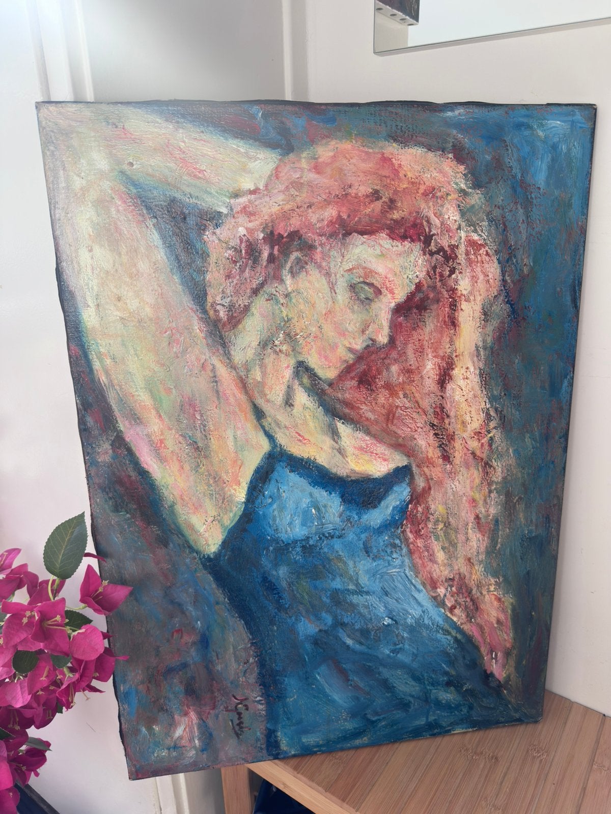 J. Roosenburg-Goudriaan schilderij, Antiek en Kunst, Ophalen