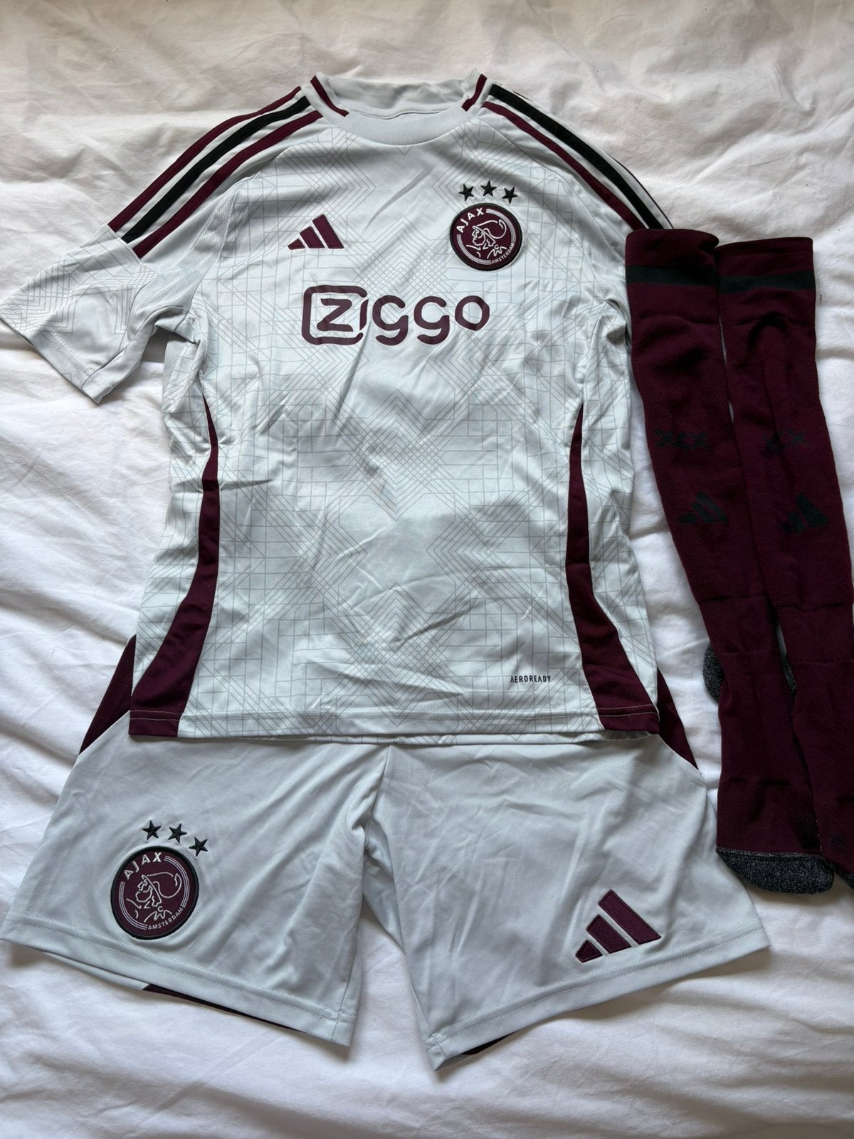 Origineel ajax derde tenue, Maat XS of kleiner, Ophalen of Verzenden, Zo goed als nieuw, Trainingspak