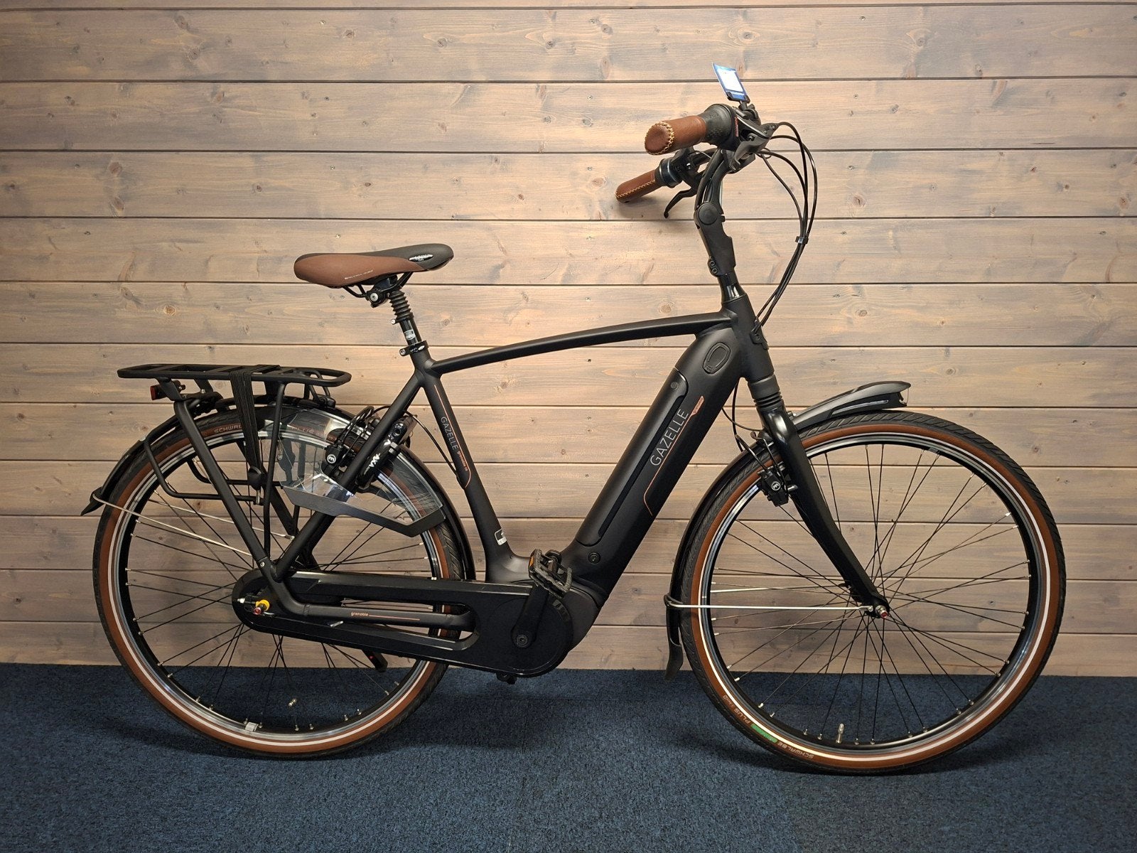 Gazelle Grenoble C8 heren 57 met pas 299km op de teller!, Ophalen, Minder dan 10 versnellingen, Zo goed als nieuw, 57 tot 61 cm