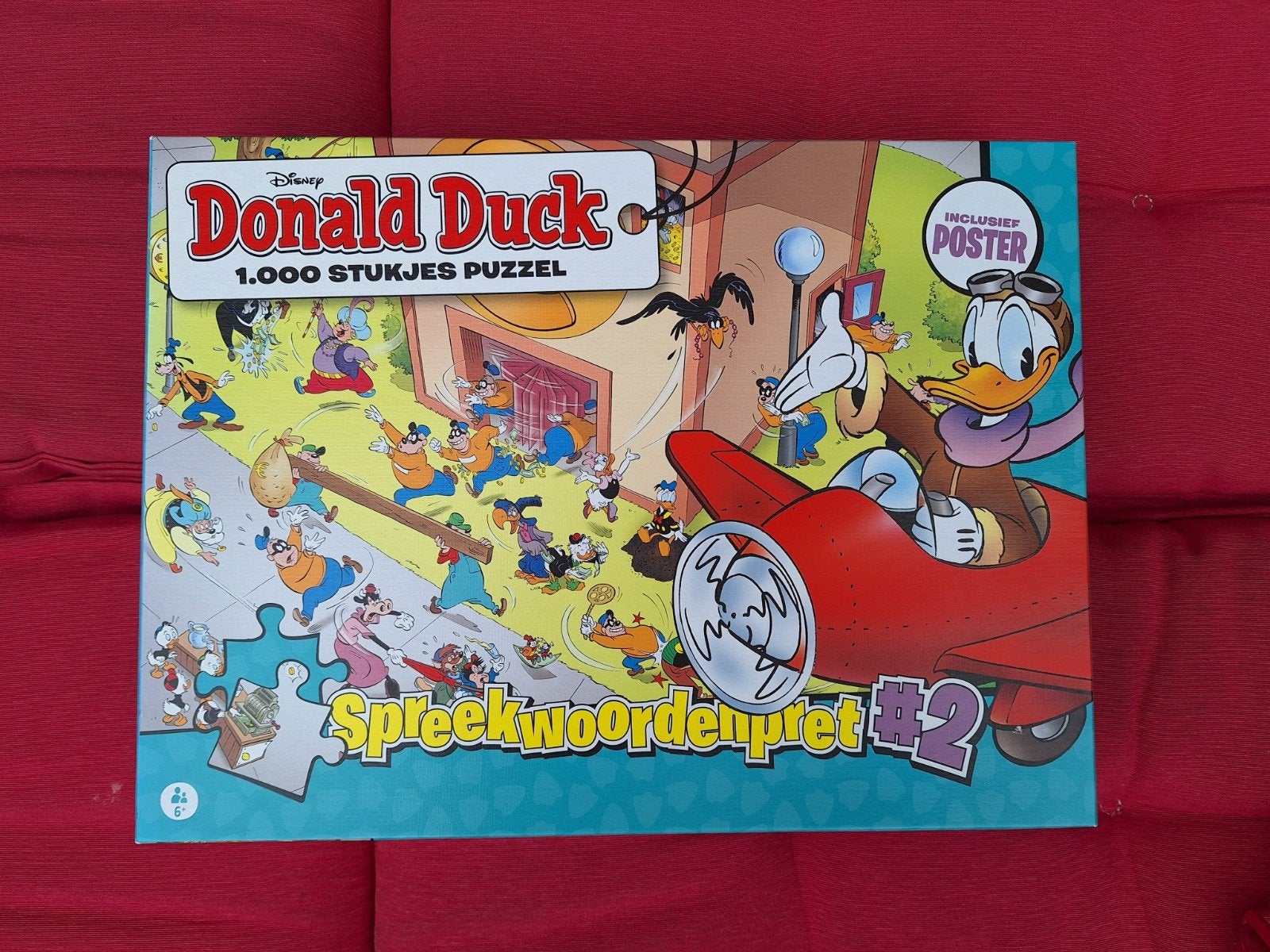 Donald Duck puzzel, Ophalen, Meer dan 50 stukjes, 6 jaar of ouder