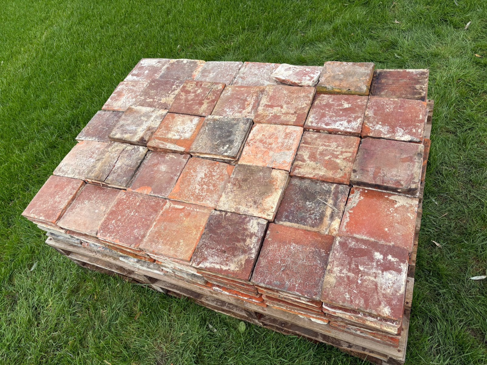 Tegels/ plavuizen/ estriken uit boerderij, Ophalen, Overige materialen, Gebruikt, 20 tot 40 cm