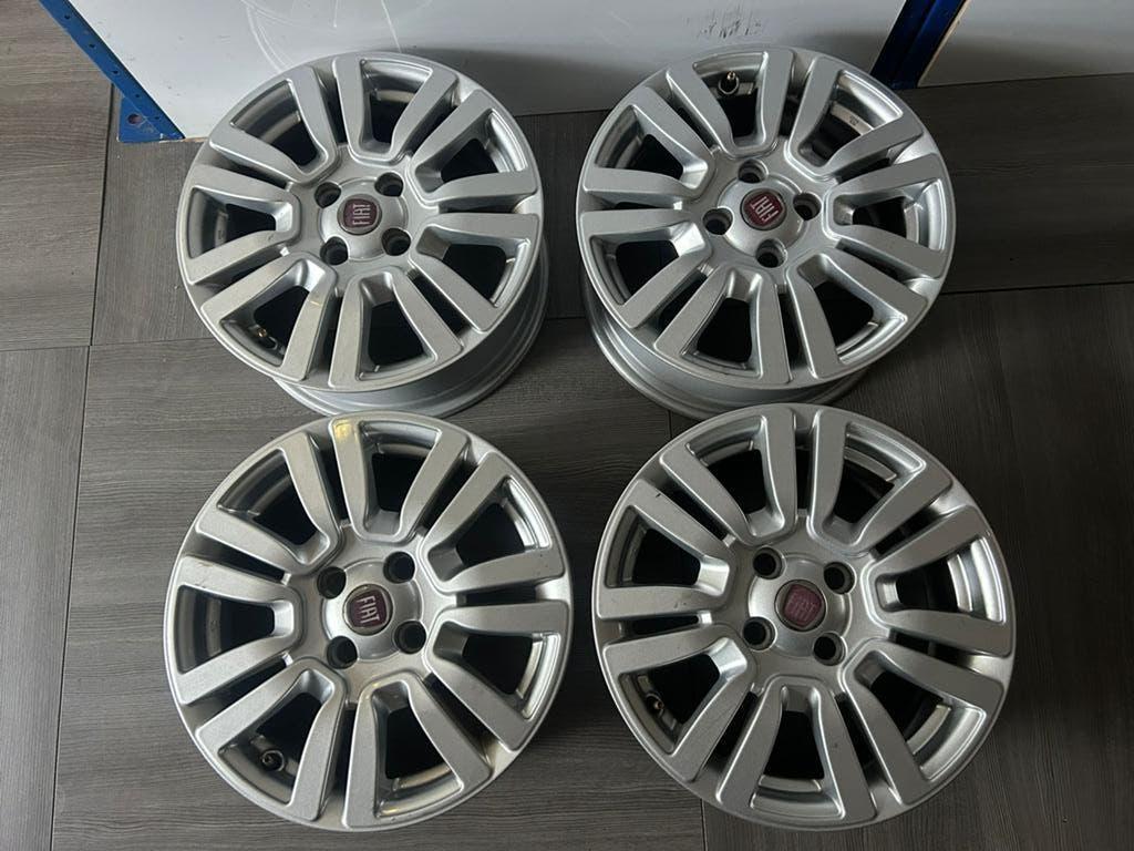 15" Originele Fiat LM velgen 4x98, Auto-onderdelen, Banden en Velgen, Ophalen, Gebruikt, 15 inch, Velg(en)