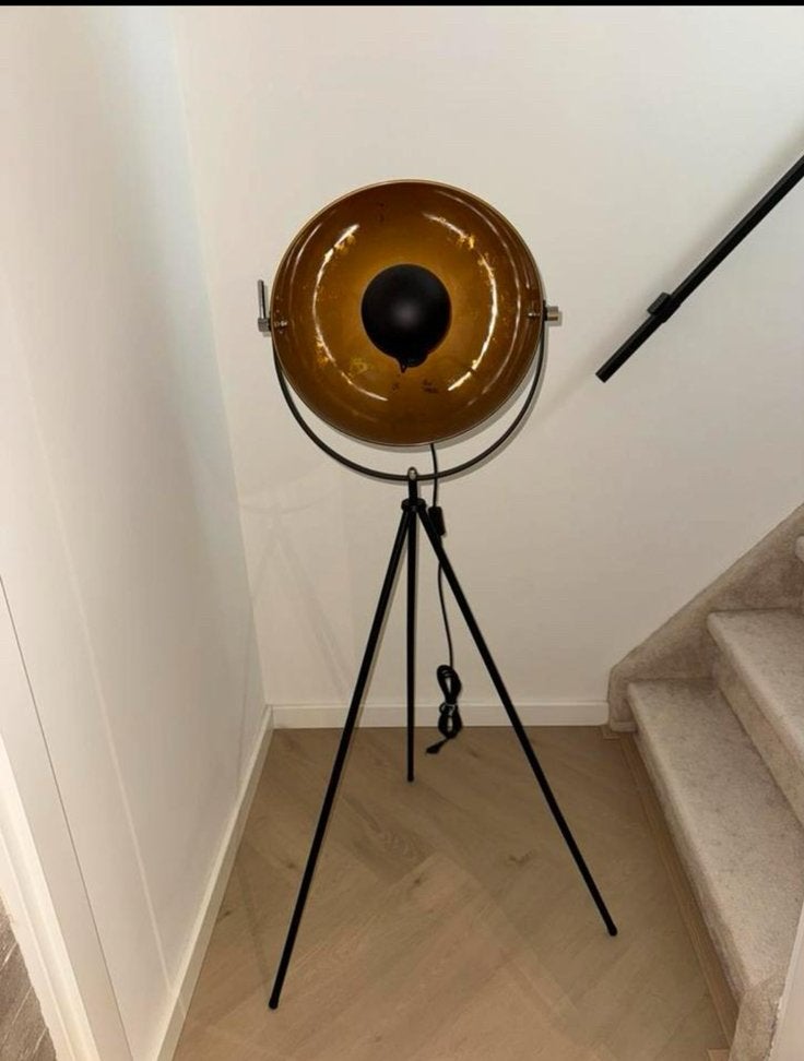 Rietveld lamp met lichtbron, Ophalen, Zo goed als nieuw, Metaal, 100 tot 150 cm
