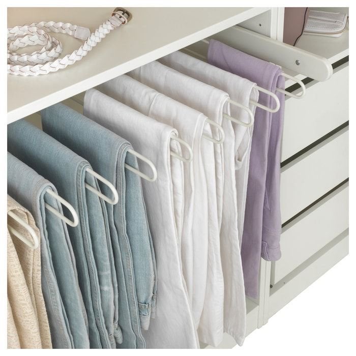 uittrekbare broekhanger IKEA - KOMPLEMENT, Ophalen, Minder dan 50 cm, Gebruikt, Minder dan 100 cm