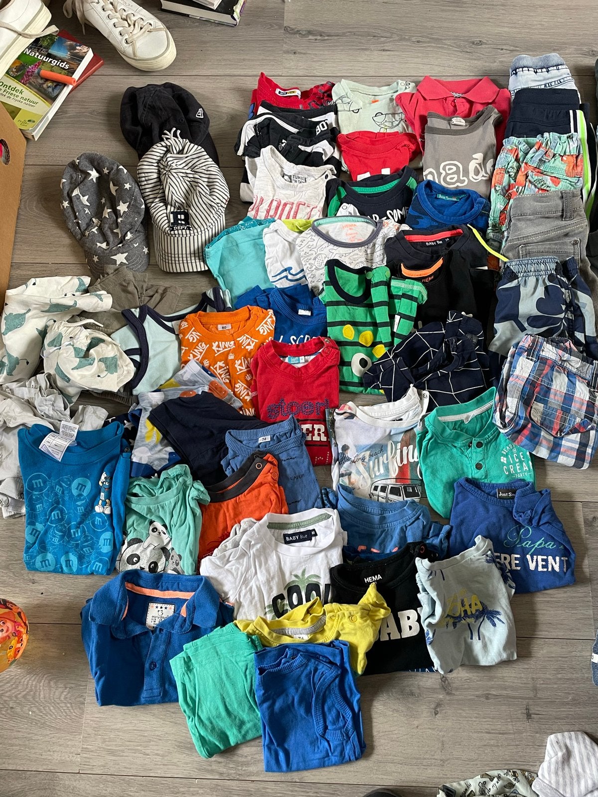 Jongenskleding pakket maat 74/80, Kinderen en Baby's, Babykleding | Maat 86, Ophalen of Verzenden, Gebruikt, Jongetje, Setje