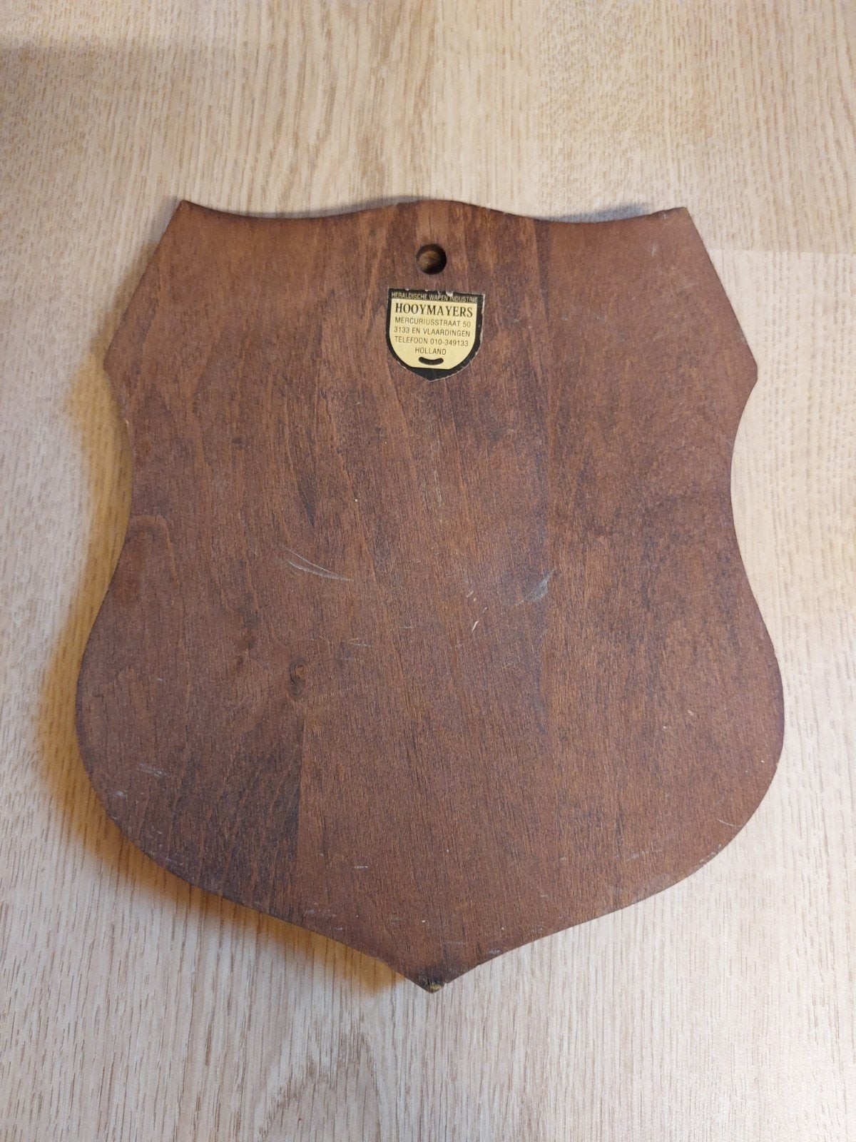 Klu GGW wapenschild, Verzamelen, Ophalen of Verzenden, Landmacht, Nederland, Embleem of Badge