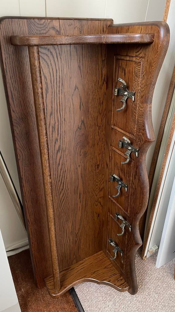 Gratis eiken kapstok 96cm, Ophalen