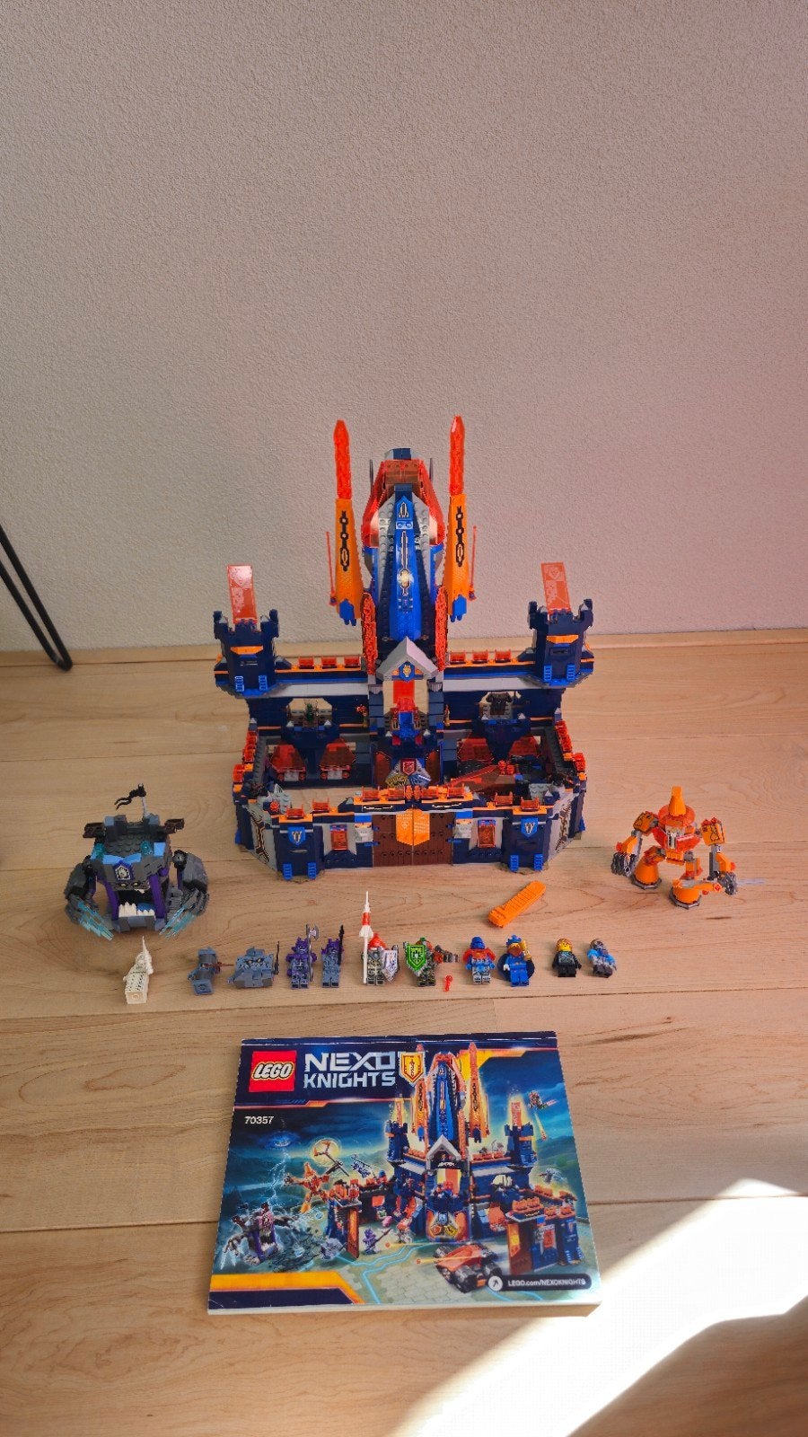 lego 70357 Nexo Knights kasteel, Compleet, Gebruikt, Lego, Ophalen of Verzenden