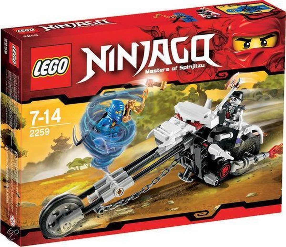 Lego Ninjago 2259 Spinjitzu Starter Set - Opgebouwd, Gebruikt, Lego, Ophalen of Verzenden, Compleet