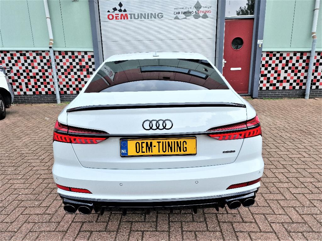 S6 Kofferbak spoiler | Hoogglans zwart | 2018-2025 | sedan, Ophalen of Verzenden