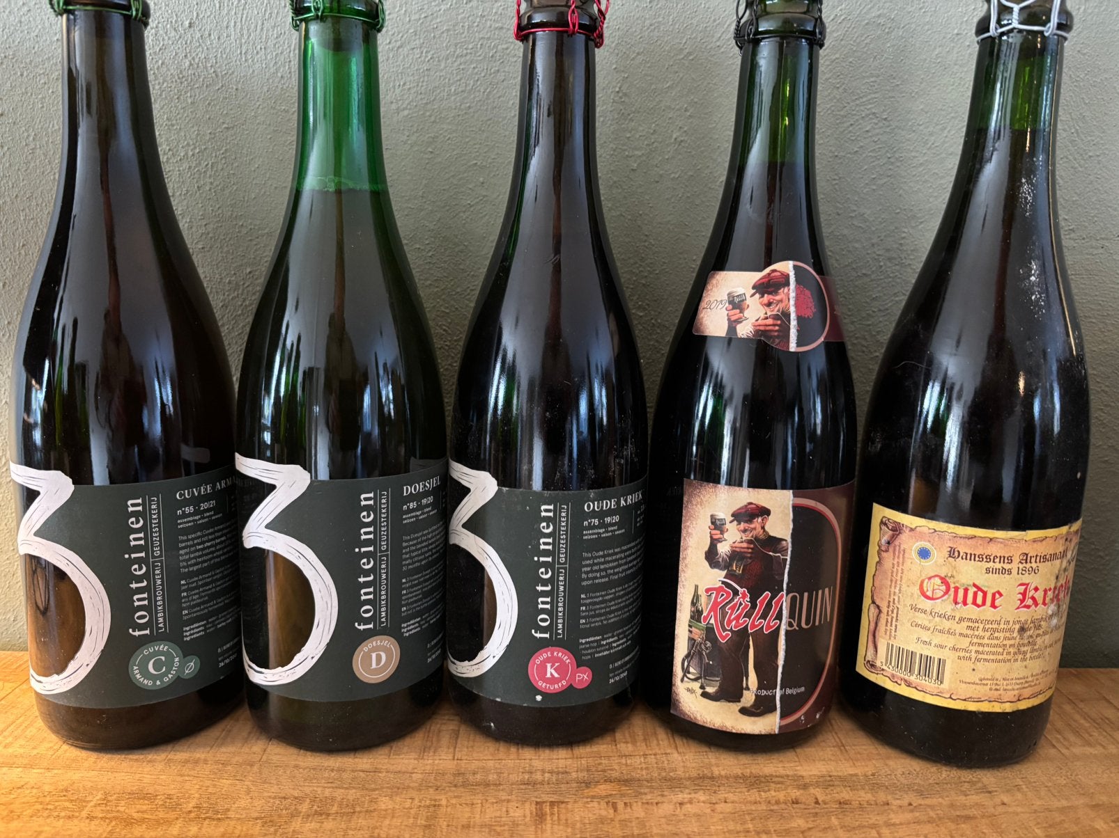 3 fonteinen flessen, Ophalen of Verzenden, Nieuw, Flesje(s), Overige merken