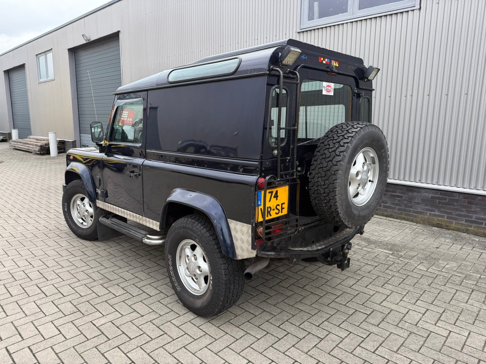 Land Rover Defender 90 TD5, blauw , youngtimer!, foto 3