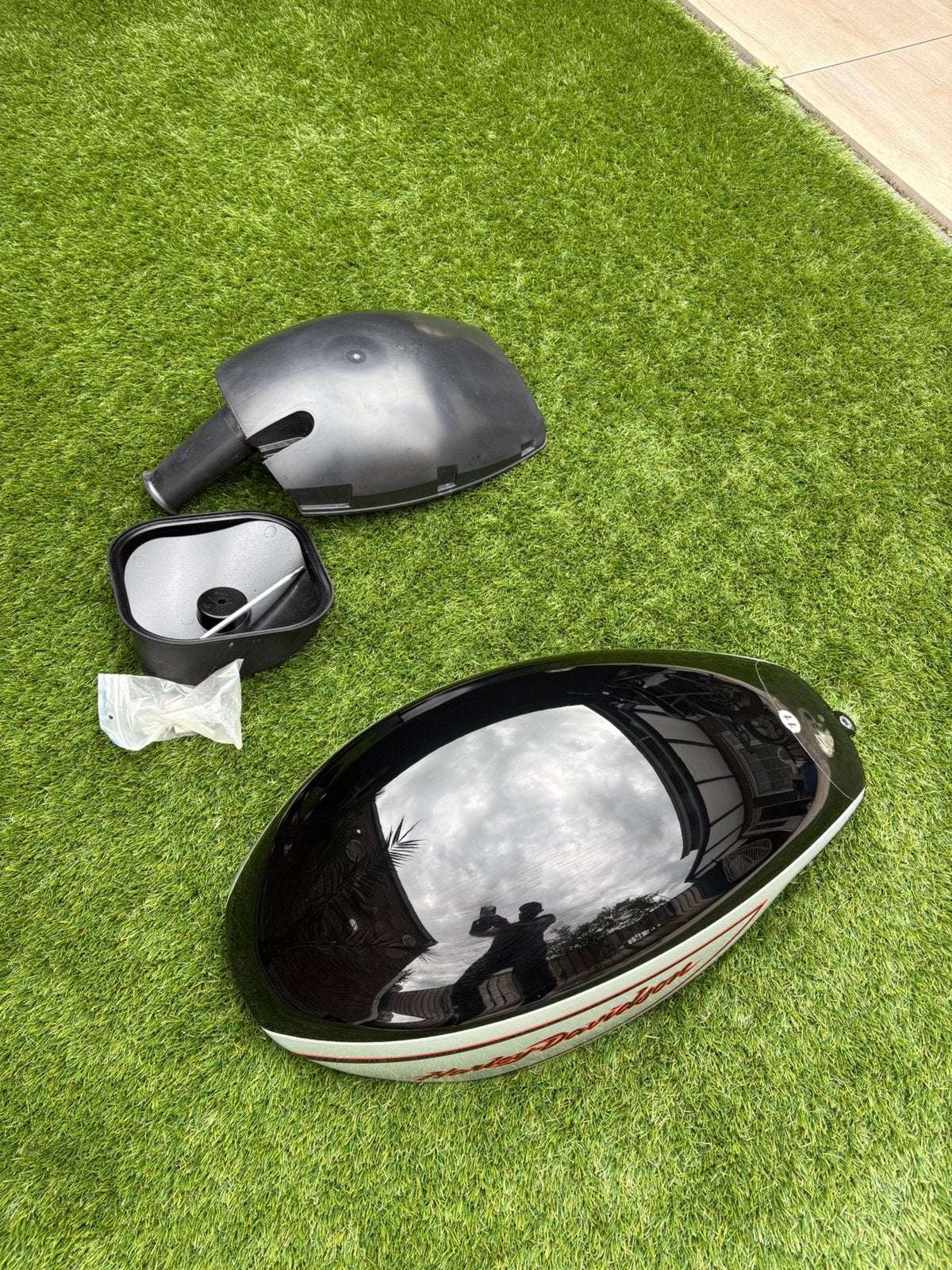 Harley Davidson Night rod  airbox cover, Verzenden
