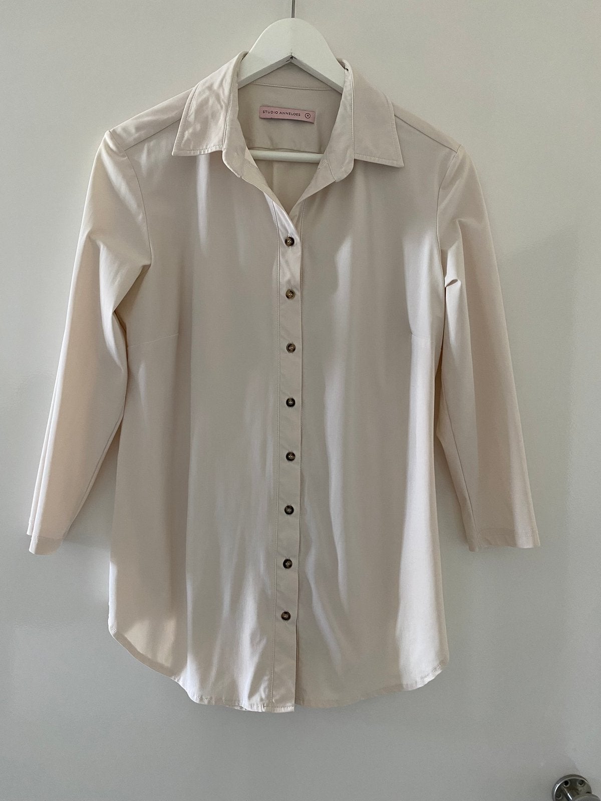 Studio Anneloes blouse maat M, Ophalen of Verzenden, Zo goed als nieuw, Maat 38/40 (M), Beige