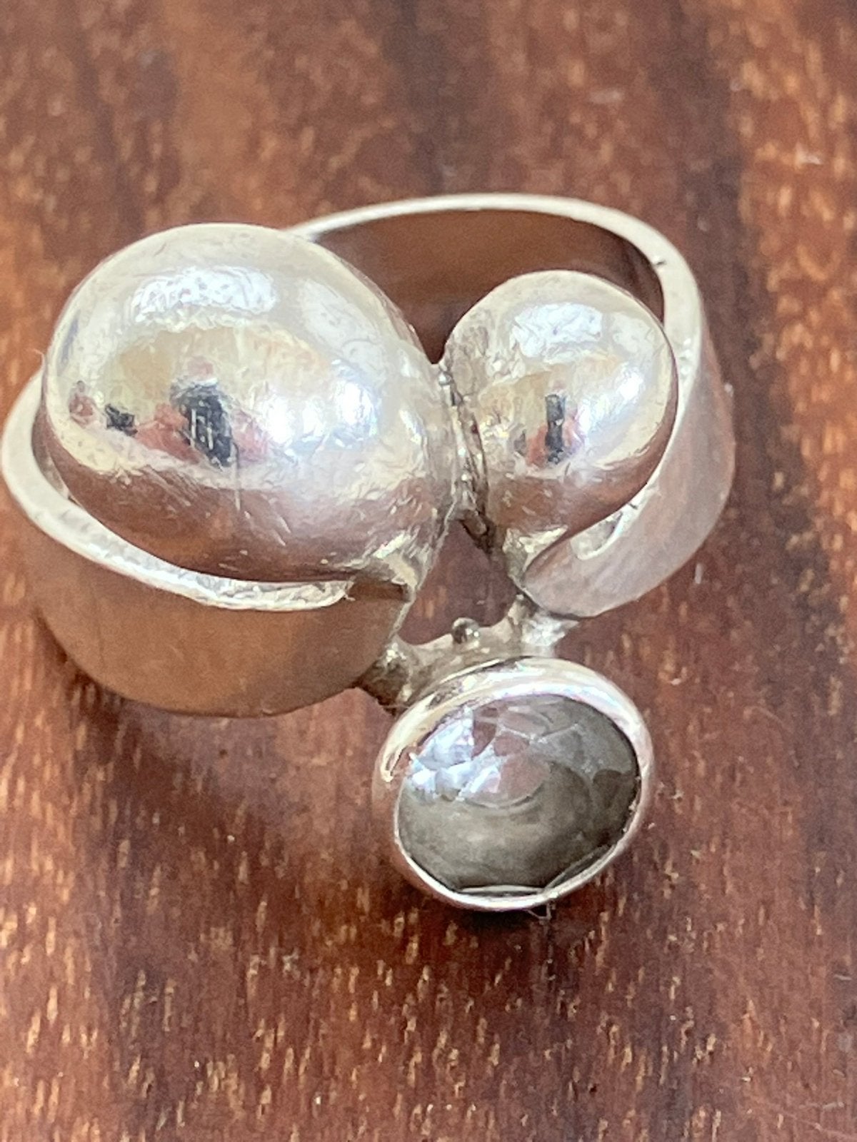 AKT Fins design ring, Ophalen of Verzenden, Zilver