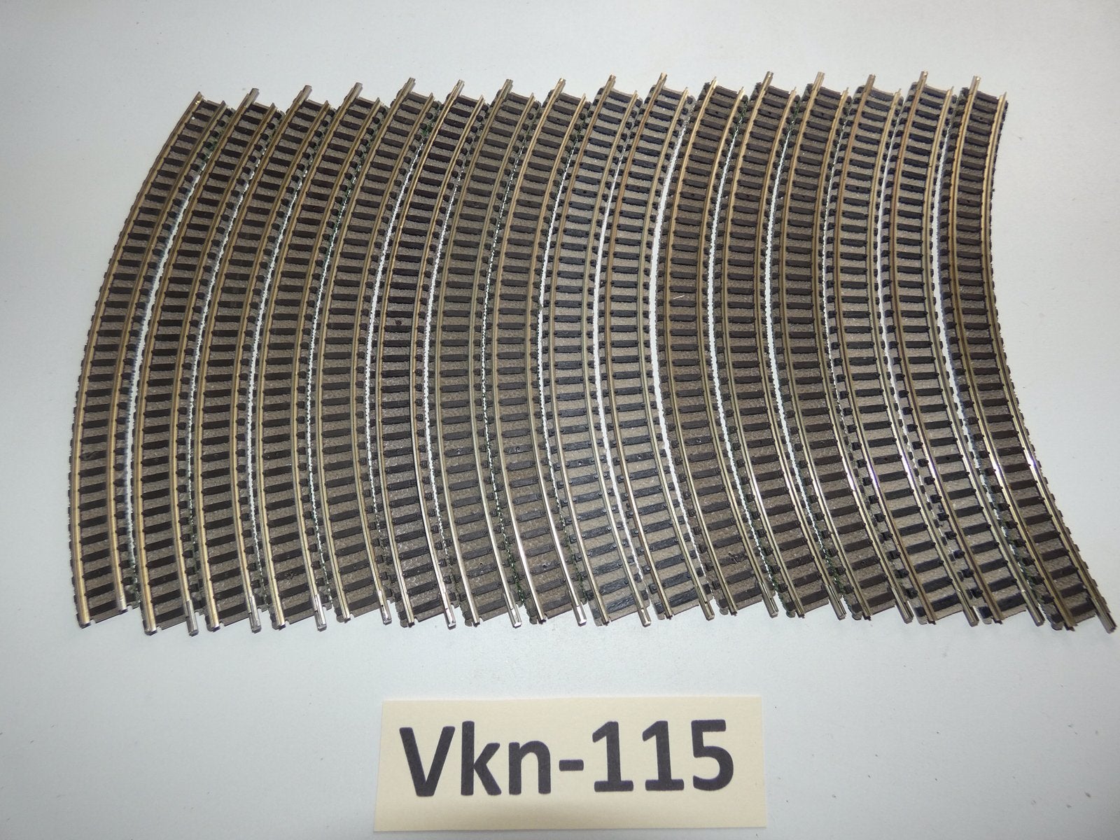 Vk-115 N Spoor Gebogen Rails 9125 Fleischemann Piccolo DB, Hobby en Vrije tijd, Gebruikt, Gelijkstroom, Fleischmann, Rails