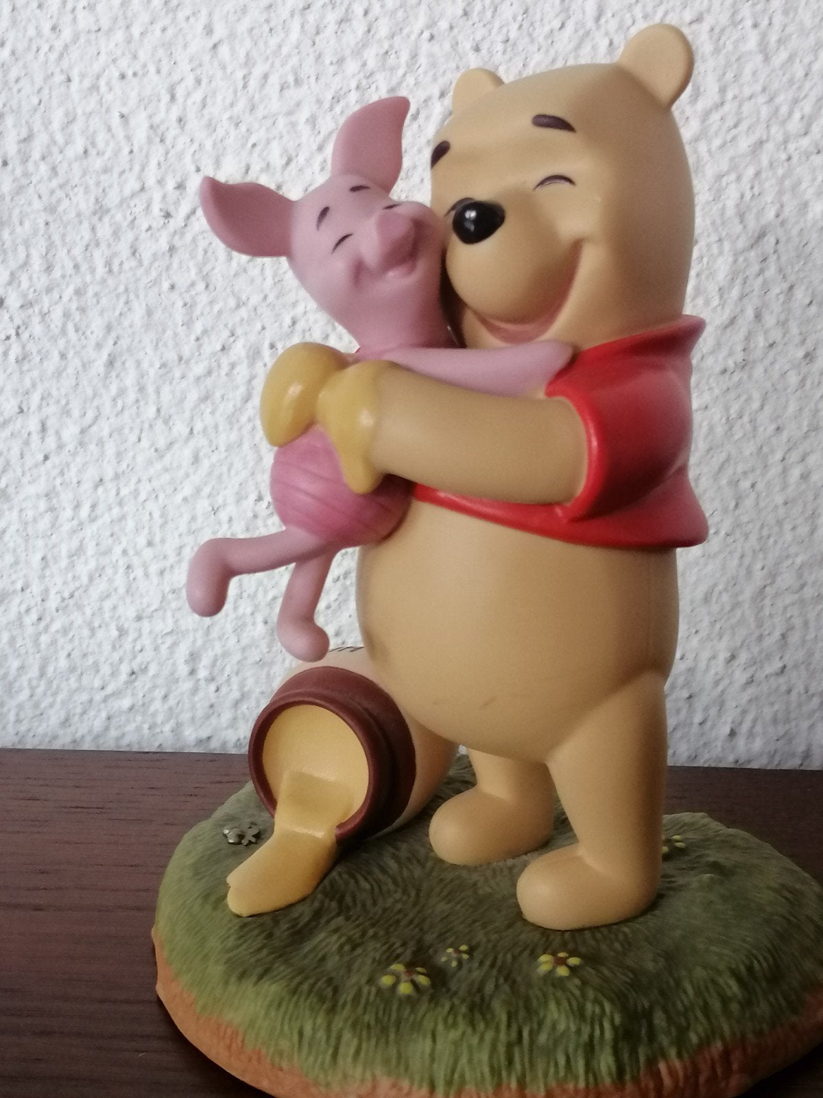 Winnie de Poeh en Knorretje Beeldje - Disney, Ophalen of Verzenden, Winnie de Poeh of vrienden, Zo goed als nieuw, Beeldje of Figuurtje