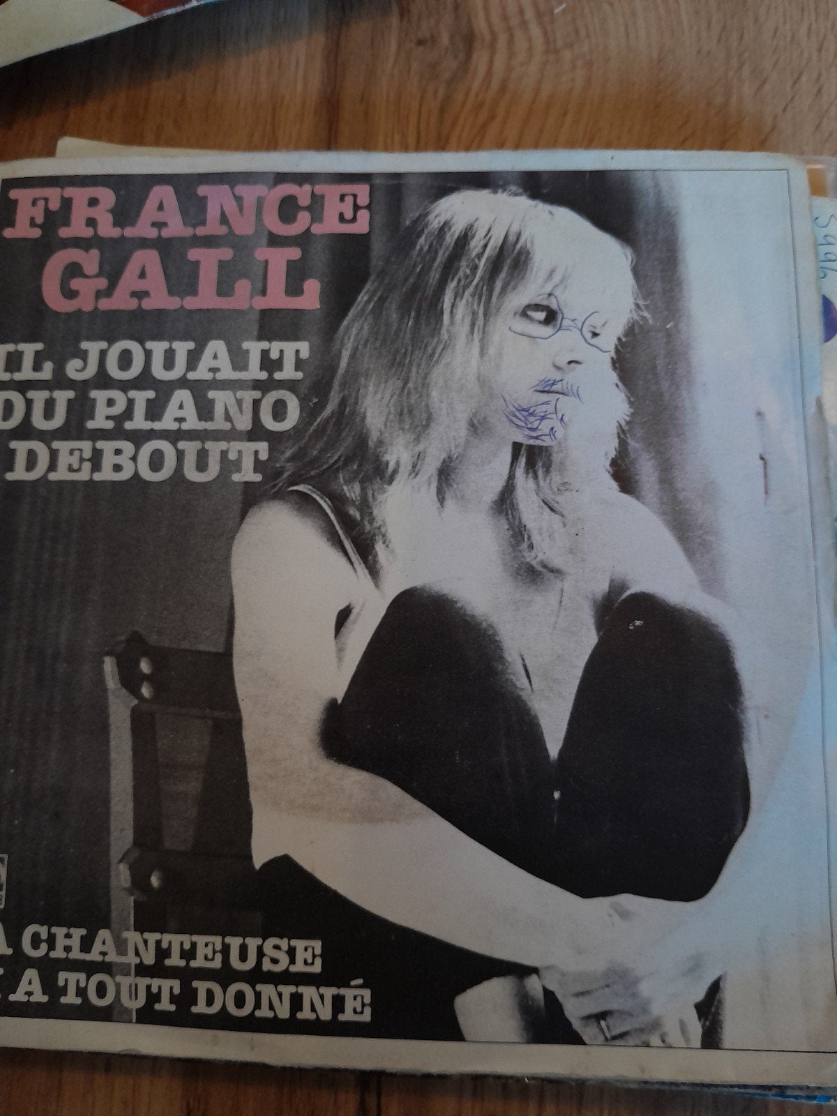 france gall 7inch iljouait du piano debout, Cd's en Dvd's, Ophalen of Verzenden, Zo goed als nieuw, Pop