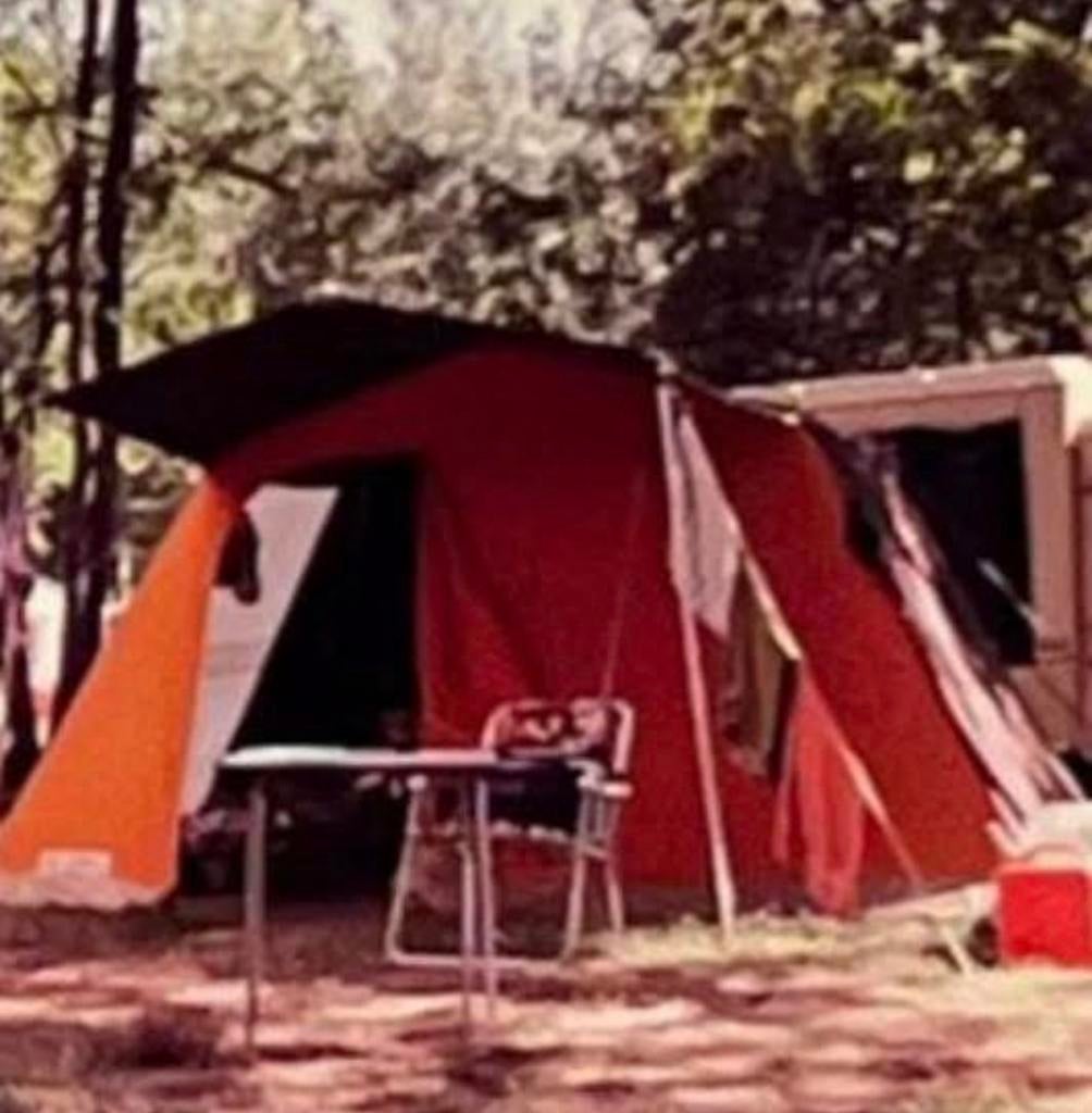 Vintage tent(katoen) als nieuw, Ophalen of Verzenden, Zo goed als nieuw