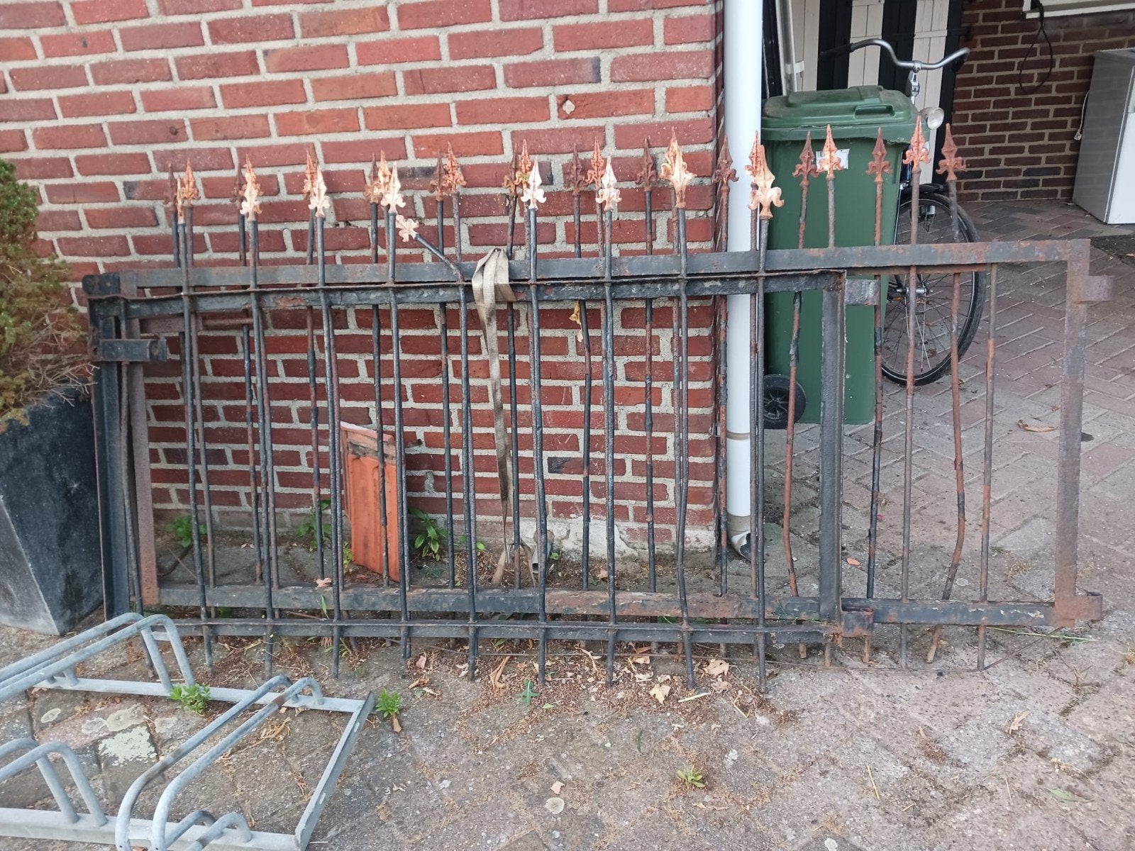 Sierhekwerk, Tuin en Terras, Tuinhekken en Hekwerk, Ophalen, Gebruikt, IJzer, Sierhekwerk