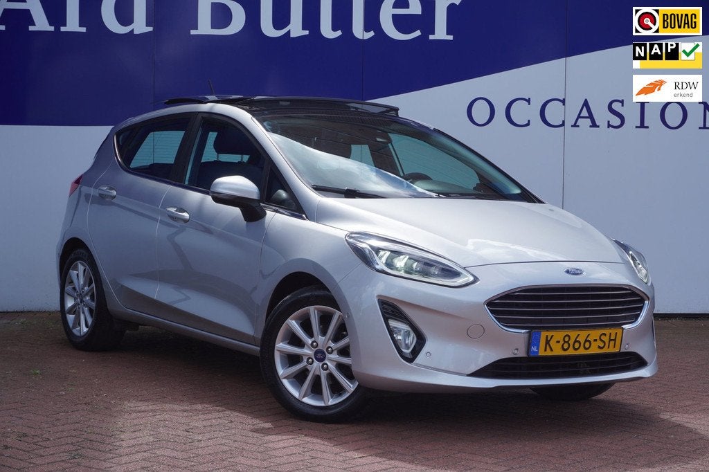 Ford Fiesta 1.0 EcoBoost Titanium X+Led+B-O-Sound/stoel-verw, Auto's, Ford, Voorwielaandrijving, Gebruikt, 95 pk, 1064 kg