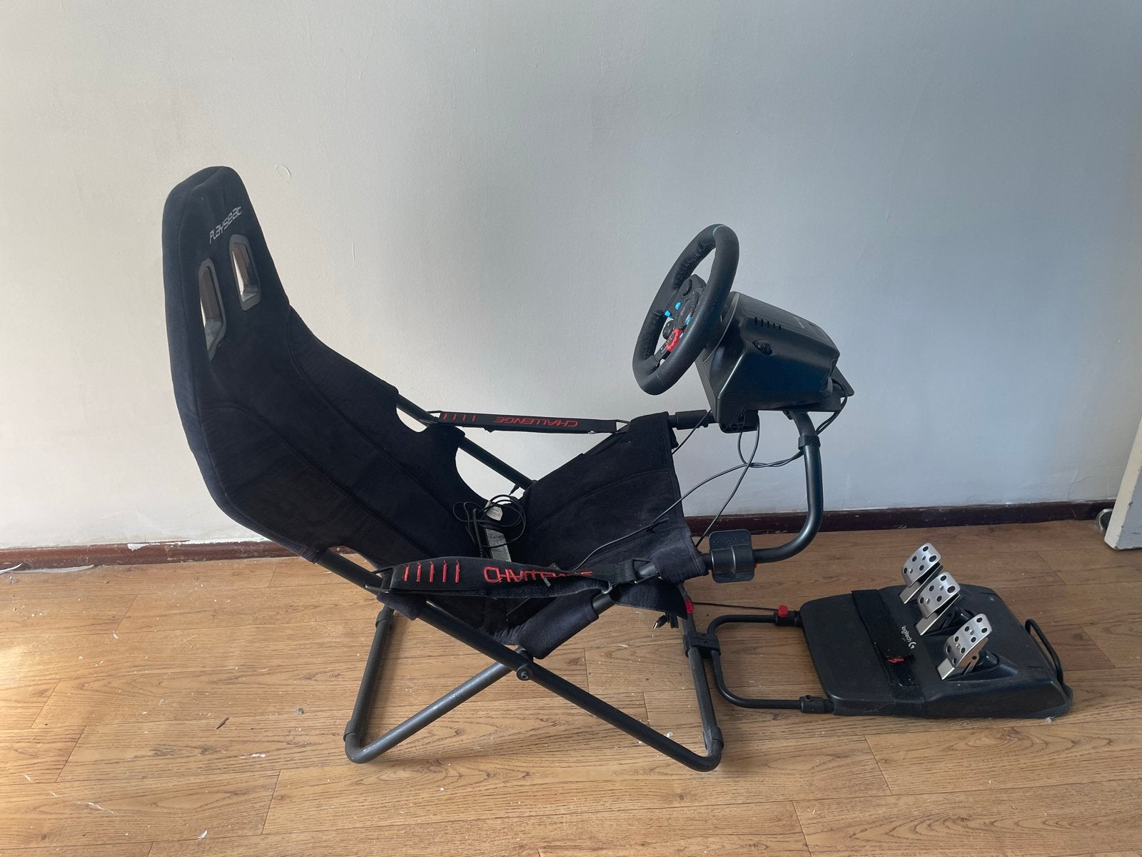 Racestoel (playseat inclusief stuur en pedalen), Spelcomputers en Games, Spelcomputers | Sony PlayStation Consoles | Accessoires