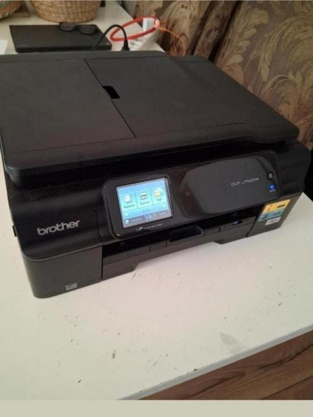 Te koop, Brother merk printer en scanner DCP-J752DW., Ophalen