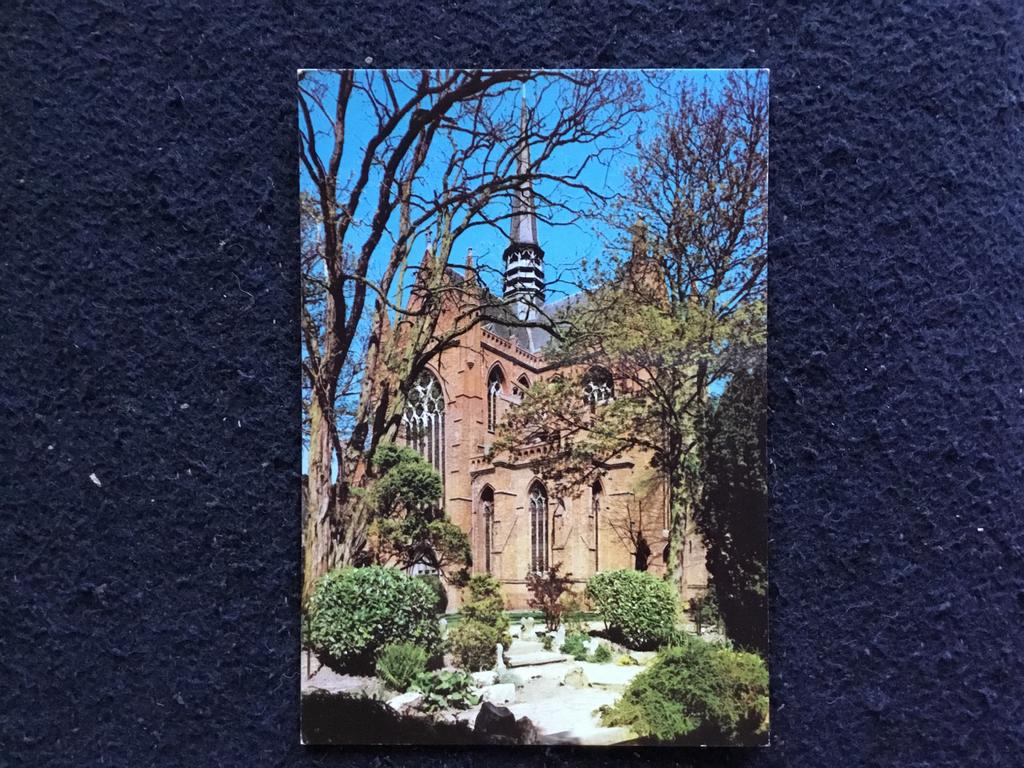 Ansichtkaart Veurne, Sint-Walburgakerk, Ophalen of Verzenden, 1960 tot 1980, Ongelopen