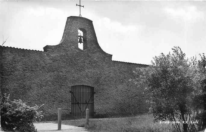 301-377-037 Zoutelande Kerk, Verzenden, Voor 1920, Zeeland