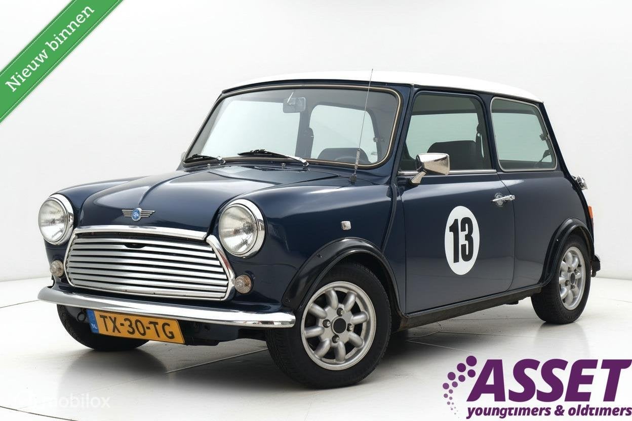 Austin Mini 1000 Mayfair | NL auto | apk 07-2028 | Classic, Auto's, Voorwielaandrijving, Stof, Gebruikt, Zwart