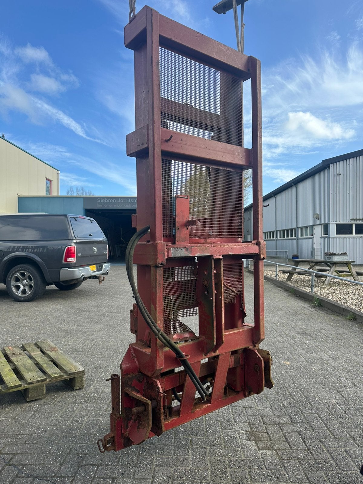 Hefmast dubbel werkend., Zakelijke goederen, Ophalen