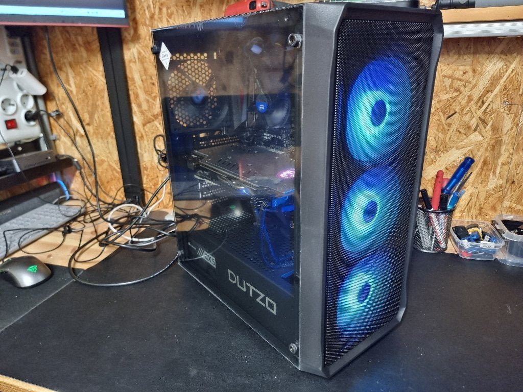 Game PC i7 6700K 4.20Ghz-GTX 1070 OC 8GB-SSD256GB+HD1TB-16GB, Computers en Software, Ophalen, SSD 256GB + HDD 1TB, Zelfgebouwde PC