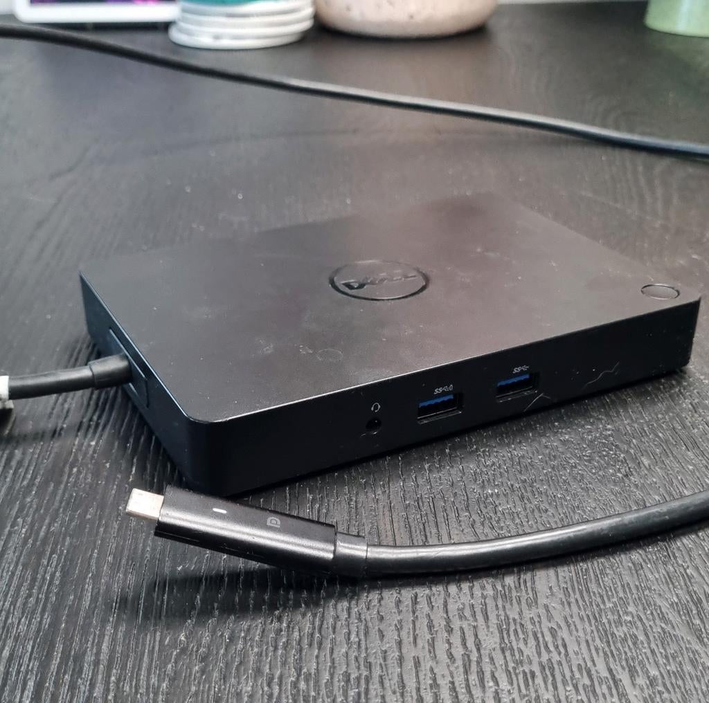 Dockingstation Dell WD15 130watt USB-C, Ophalen of Verzenden, Dell, Docking station, Gebruikt