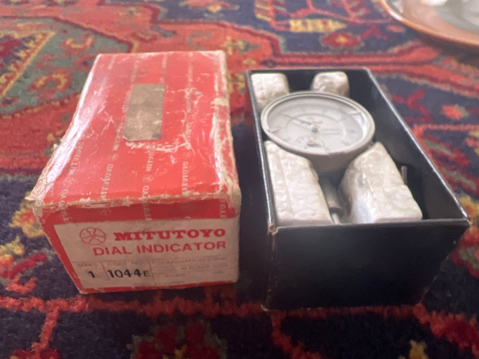 Mitutoyo Dial Indicator 1044 E - Vintage Meetinstrument, Ophalen of Verzenden, Gebruikt