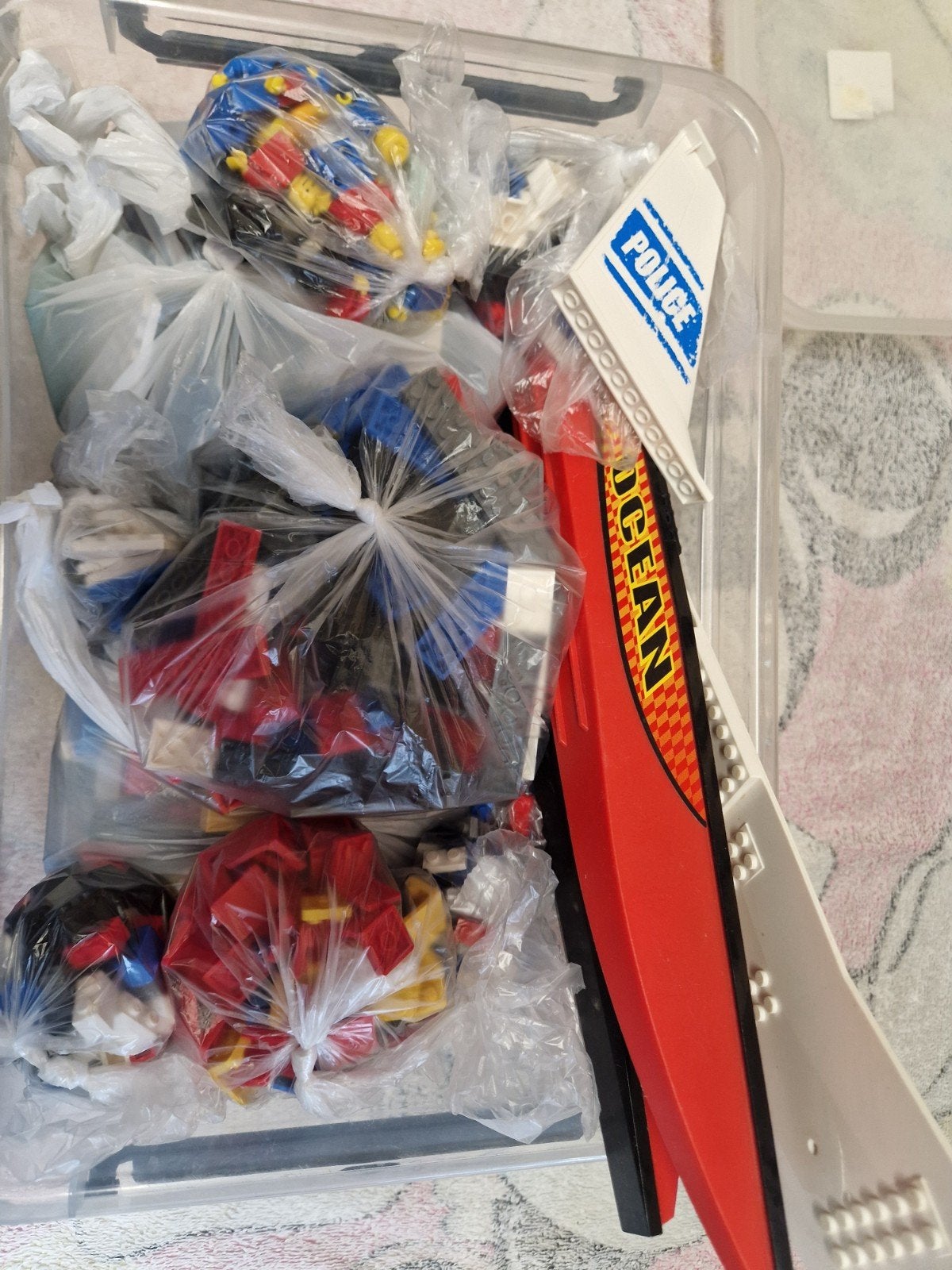 Lego - gesorteerd 2,7KG., Inclusief minifiguren, Gebruikt, Lego, Ophalen of Verzenden