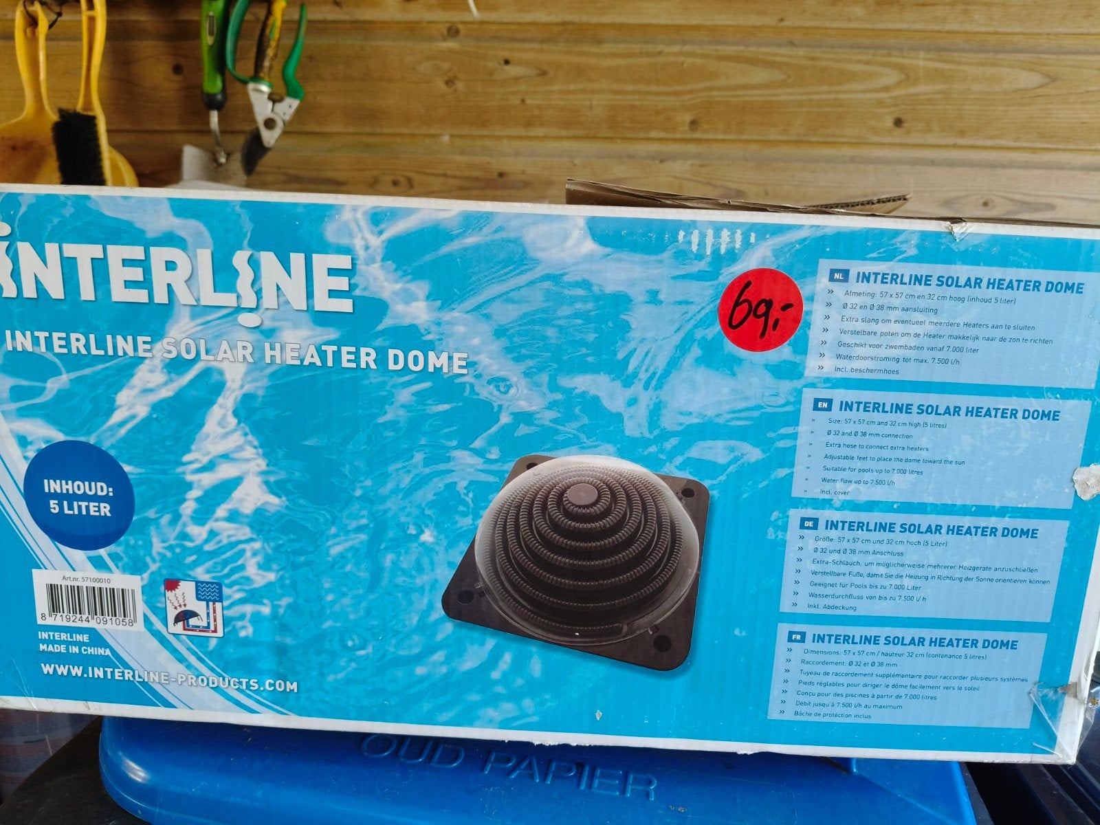 Interline solar heater, Tuin en Terras, Zwembad-toebehoren, Ophalen of Verzenden