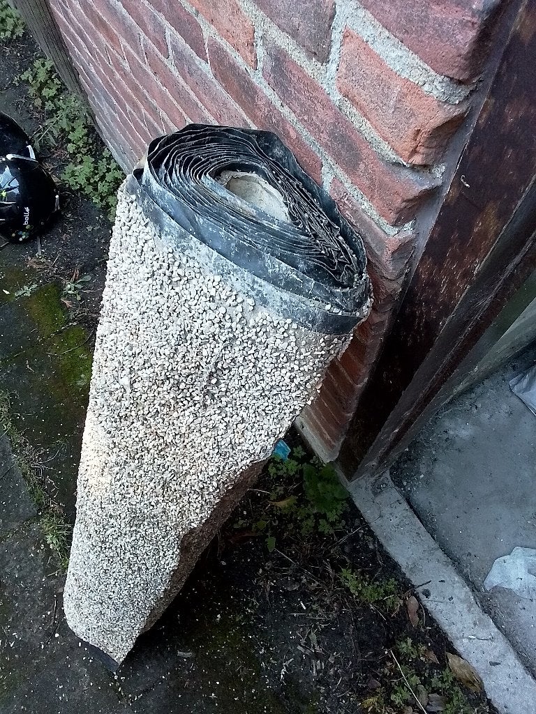 Rol bitumen dakleer met mineraal toplaag (ca. 5 meter), Ophalen, Overige materialen, Overige kleuren, 5 tot 10 m²