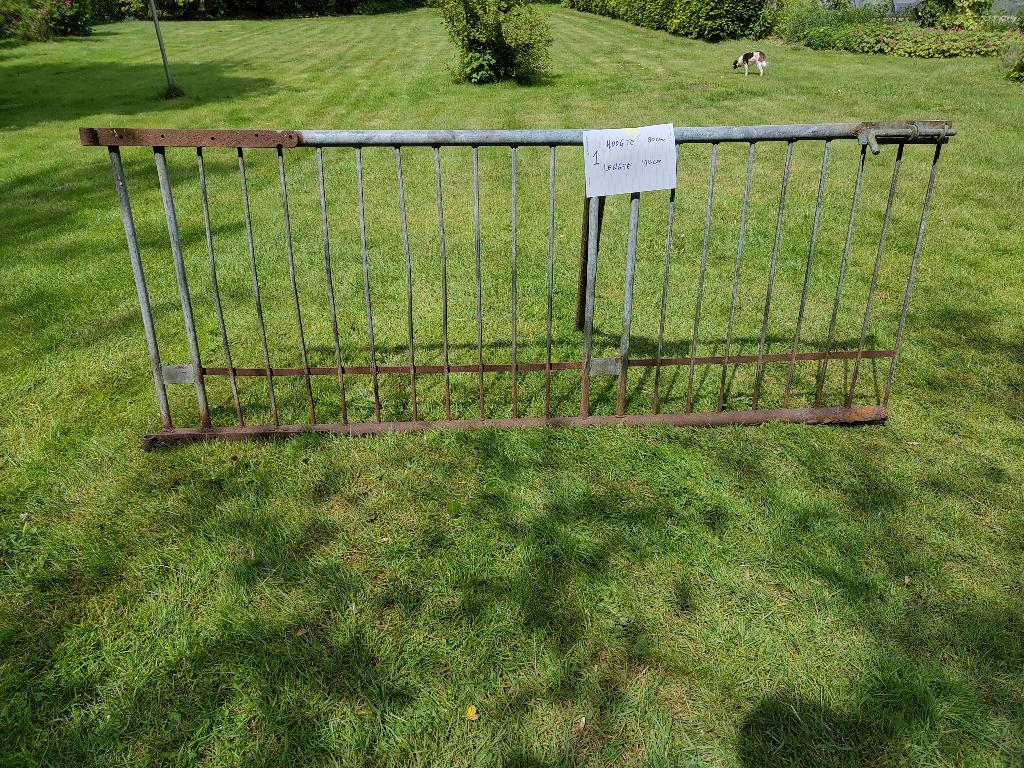 IJzeren poort, hek, hekwerk, Ophalen, Gebruikt, IJzer, Overige typen