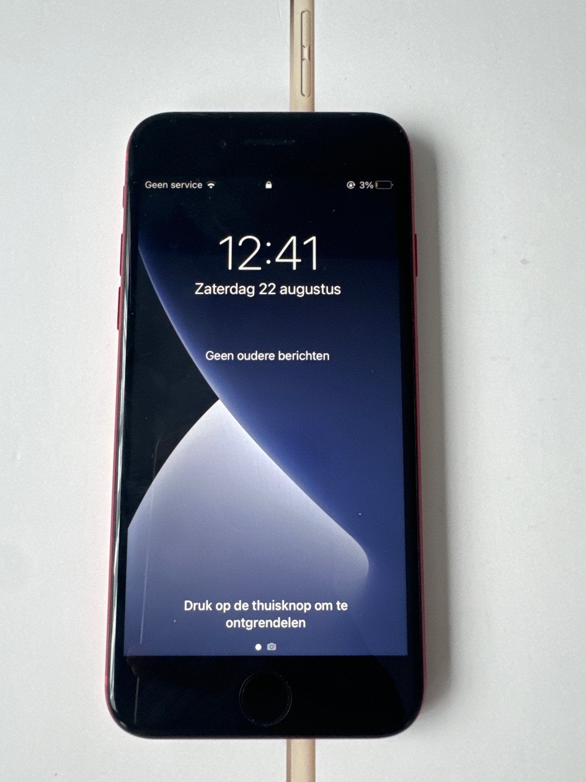 iPhone 8 Rood - 64 GB - Batterij 77%, Telecommunicatie, Mobiele telefoons | Apple iPhone, Ophalen, Gebruikt, 64 GB, Zonder simlock